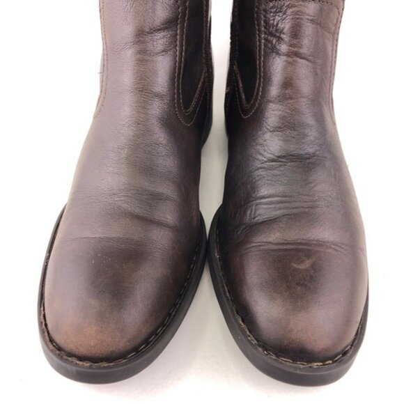 Born Carran Brown Leather Tall Riding Boots 9M - Picture 13 of 14